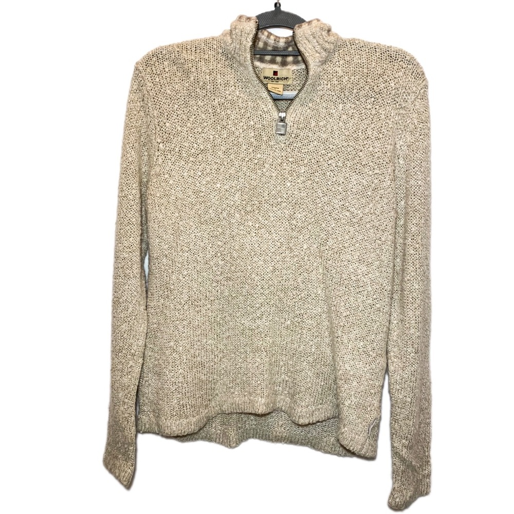 Woolrich cream sweater